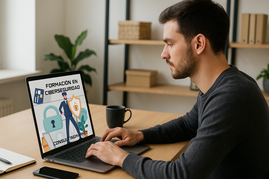 FORMACIÓN EN CIBERSEGURIDAD – Protege tu información, tu empresa y tu futuro aprendiendo a detectar amenazas y blindar tus sistemas desde hoy.