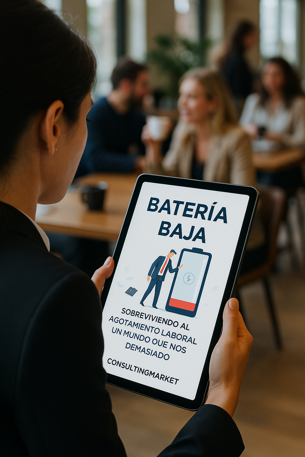 Batería Baja: Sobreviviendo al agotamiento laboral en un mundo que nos exige demasiado