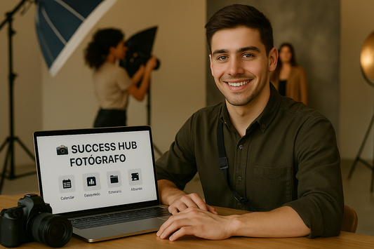 📷 Success Hub Fotógrafo – Gestiona tus sesiones, clientes y entregas como un profesional (sin dejar de ser creativo)